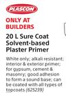 Plascon Sure Coat Solvent-Based Plaster Primer