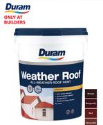 Duram Weather Roof Green/White-20Ltr Each