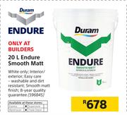 Duram Endure Smooth Matt-20Ltr