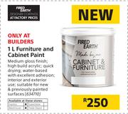 Fired Earth Furniture And Cabinet Paint-1Ltr