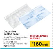 Decorative Contact Paper-Per Roll