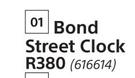 Bond Street Clock