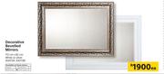 Decorative Bevelled Mirrors-Each