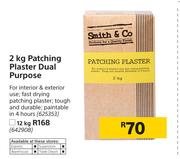 Smith & Co Pactshing Plaster Dual Purpose-2kg