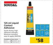 Soudal Liquid Contact Adhesive-125ml