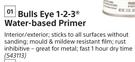Zinsen Bulls Eye 1-2-3 Water-Based Primer