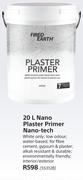 Fired Earth Nano Plaster Primer Nano-Tech-20Ltr