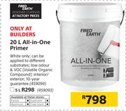 Fired Earth All-In-One Primer-5Ltr
