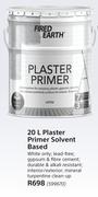 Fired Earth Plaster Primer (Solvent Based)-20Ltr