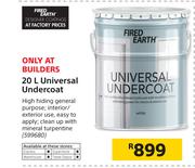 Fired Earth Universal Undercoat-20Ltr