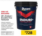 Duram Endure+ Durable Fine Textured-20Ltr