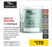 Fired Earth Pot Paint-1Ltr