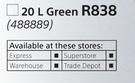 Fired Earth Ultra Pave Green-20Ltr