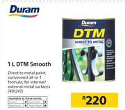 Duram DTM Smooth-1Ltr