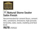 TFC Natural Stone Sealer Satin Finish