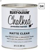 Rust-Oleum Top Coat Matt Clear-887ml