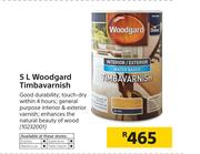 Woodgard Timbavarnish-5Ltr