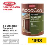 Plascon Woodcare Sunproof Gloss Or Matt-5Ltr