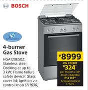 Bosch 4 Burner Gas Stove
