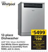 Whirlpool 12 Place Dishwasher