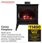 Megamaster Conza Fireplace