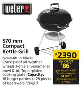 Weber 570 Compact Kettle Grill