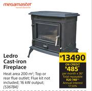 Megamaster Ledro Cast Iron Fireplace