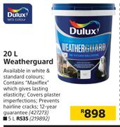 Dulux 20Ltr Weatherguard