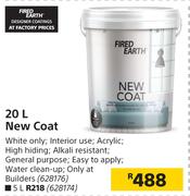 Fired Earth 20L New Coat