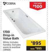 Cobra 1700 Drop In Value Bath
