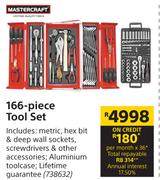 Mastercraft 166 Piece Tool Set