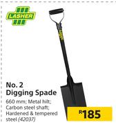Lasher No 2 Digging Spade