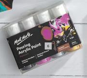 Monte Marte Pouring Acrylic 4 Piece Cosmic-60ml
