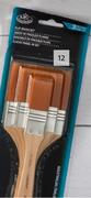 Royal & Langnickel Flat Brush Set of 3 Piece-Per Set