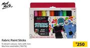 Mont Marte Fabric Paint Sticks