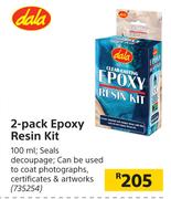 Dala 2 Pack Epoxy Resin Kit 100ml