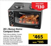 Bonus Home Compact Oven-20Ltr