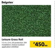 Belgotex Leisure Grass Roll 1.5m x 2m-Each