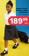 Student Prince Medium Trolley Backpacks 38 x 28 x 14cm-Each