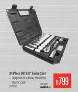 Mastercraft 24 Piece 3/8" Socket Set