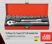 Mastercraft 13 Piece 12.7mm 1/2" Dr Socket Set