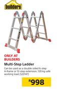 Builders Multi Step Ladder