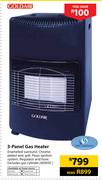 Goldair 3 Panel Gas Heater