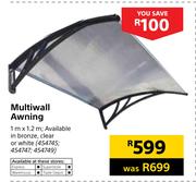 Multiwall Awning