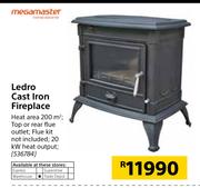 Megamaster Ledro Cast Iron Fireplace