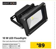 Light Worx 10W LED Floodlight
