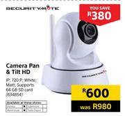 Security Mate Camera Pan & Tilt HD
