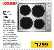 Goldair 60cm Electric Hob