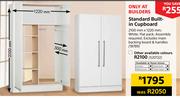 Standard Built In Cupboard (White)