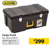 Addis 89Ltr Black Cargo Trunk